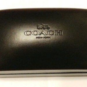 Coach Black Sunglasses Eyeglasses Clamshell Case